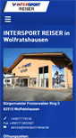 Mobile Screenshot of intersport-reiser.de