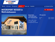 Tablet Screenshot of intersport-reiser.de